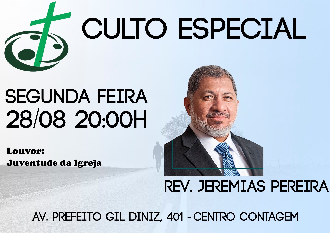 Culto Especial - Rev. Jeremias Pereira